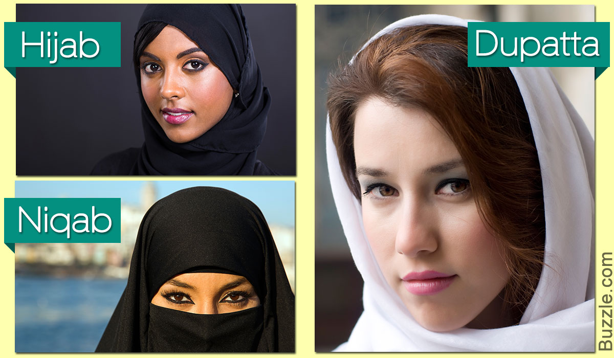 14 Different Types of Head Coverings Worn by Muslim Women