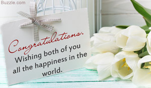 Extremely Heartfelt And Cute Wedding Congratulations Messages