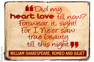Love Quotes From Romeo And Juliet