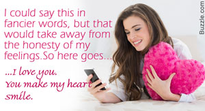 Text Messages to Say I Love You