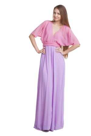 Purple Maxi Dress for Engagement Party