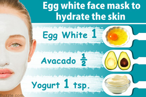 Egg peel off face mask